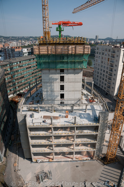 tour des finances à Liège